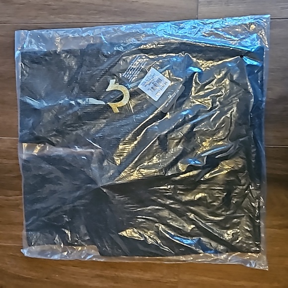 TRUE RELIGION LUREX SEAMLESS JUMPSUIT BLACK SIZE M/L - Picture 8 of 11